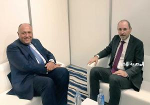 وزير الخارجية يبحث مع نظيره الأردني سبل مواصلة تعزيز مجالات التعاون الثنائي