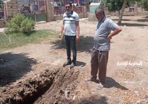 بدء أعمال تدشين شارع 306 بمدينة نبروه