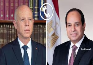 الرئيس السيسي يتلقى اتصالًا هاتفيًا من نظيره التونسي ويشيدان بتطور العلاقات بين البلدين