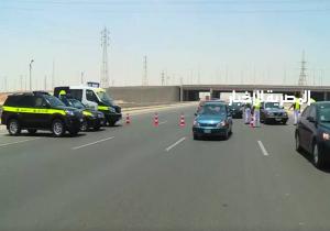تحرير 167 مخالفة مرورية على طرق الغربية