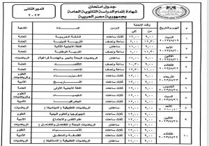 20 لجنة للثانوية العامة في الدور الثاني بمدارس تعليم الجيزة