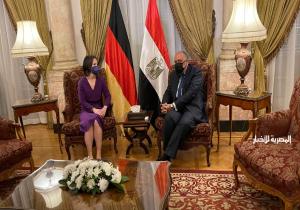 بدء لقاء وزيري خارجية مصر وألمانيا لتعزيز العلاقات الثنائية بين البلدين / صور