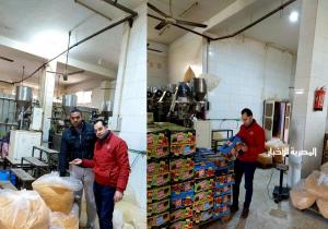 ضبط ١٦ كيلو لحوم بدون بيانات ومجهول المصدر بأحد المطاعم بابو حمص فى البحيرة