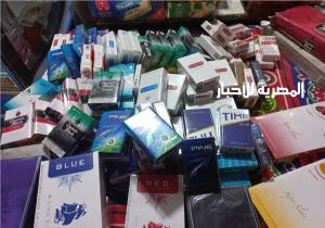 حملة مكبرة لتموين الغربية للرقابة على محلات بيع السجائر وتحرير 8 محاضر للمخالفين