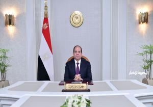 الرئيس السيسي: الدولة بكافة أجهزتها ومؤسساتها مستمرة في تقديم الدعم اللازم للقضية الفلسطينية