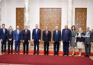 الرئيس السيسي يستقبل وفدا رفيع المستوى من مجلس النواب الأمريكي