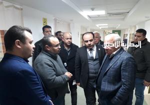 محافظ بورسعيد يزور مصابي حادث أتوبيس الاستثمار بمستشفى السلام ببورسعيد