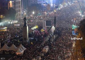 مئات الآلاف يطالبون برحيل رئيسة "كوريا الجنوبية"