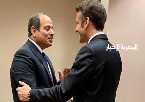 الرئيس السيسي و الفرنسي ماكرون يلتقيان على هامش "مؤتمر بغداد للتعاون والشراكة"