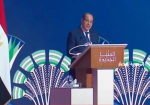 الرئيس السيسي للمصريين: «أوعوا حد يقلق من بكرة.. واطمنوا أنا مش قلقان»