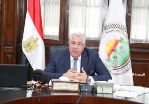 وزير الزراعة يبحث مع نظيره اللبناني تسهيل إجراءات تبادل السلع