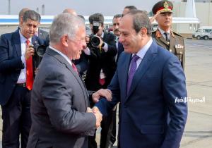 خلال مباحثاتهما.. الرئيس السيسي والعاهل الأردني يعربان عن الارتياح لوتيرة التنسيق والتشاور بين البلدين | صور