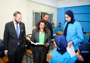 وزيرة الهجرة تؤكد حرصها على التعاون مع الجهات الداعمة في ملف التدريب من أجل التوظيف