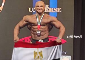 ممثل المنتخب القومي لمصر لكمال الأجسام من القوات المسلحة يحقق الميدالية الذهبية ببطولة العالم للهواة