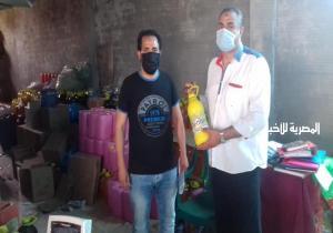 ضبط مصنع منظفات غير مرخص و25شيكارة ملح منتهي الصلاحية بكفر الدوار فى البحيرة