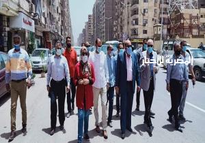 محافظ الجيزة يتفقد أعمال تطوير شارعي المطبعة والمحولات.. ويشدد على الالتزام بخطوط التنظيم