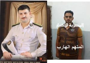 نقيب محمد الشافعى  رئيس نقطة شرطة رأس الخليج يتمكن من ضبط هارب فى قضية قتل عمد
