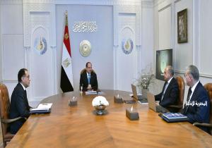 الرئيس السيسي يطلع على خطة العمل الحكومية لضمان توفير احتياجات قطاع الكهرباء من المنتجات البترولية