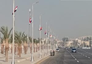 محافظة الجيزة تُزين الطرق.. أعلام ولافتات ترحيب استعدادًا لافتتاح المتحف الكبير| صور