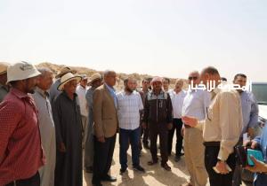 تشجيعا للشباب  الزملوط يقرر تخفيض ٥٠ ٪ من القيمه الإيجارية لمشروع زراعي على ٥٠ فدان  بقريه الهنداو