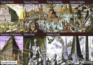 عجائب الدنيا السبع القديمة من العالم