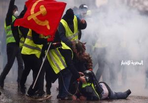 الداخلية الفرنسية تعلن أعداد متظاهري "السبت التاسع"