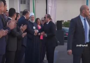 الرئيس السيسي يصل استاد القاهرة لحضور فعالية «تحيا مصر وفلسطين»
