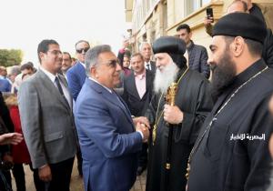 محافظ الدقهلية ومدير الأمن يهنئان بعيد الميلاد المجيد بكنائس المنصورة وبلقاس وميت غمر