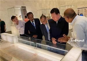 المتحف القومي للحضارة المصرية يستقبل مسئولون بارزون من الصين وماليزيا