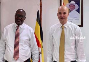 سفير مصر في كمبالا يبحث مع السكرتير الدائم لوزارة الخارجية الأوغندية سبل تعزيز العلاقات الثنائية