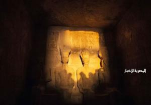 دون احتفال تضامنا مع غزة.. الشمس تتعامد على تمثال الملك رمسيس الثاني في معبد أبوسمبل