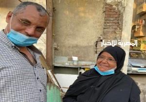 الاستجابة لاستغاثة مسنة بعد إزالة «فاترينة» لها بروض الفرج