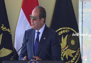 الرئيس السيسي: «محدش يقدر يعمل أي حاجة مع مصر خالص»