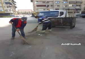 حي العرب يواصل أعمال النظافة والإشغالات والكهرباء و التطهير والتعقيم في الشوارع والمناطق واماكن التجمعات