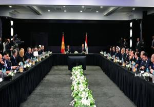 وزير الاقتصاد القرغيزي: نتطلع للتعاون مع الشركات المصرية في مجالات التعدين والصناعات الغذائية والري