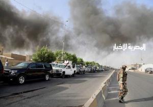 سقوط 4 صواريخ على قاعدة تضم قوات أمريكية قرب العاصمة العراقية بغداد
