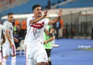 الزمالك يتقدم بالهدف الأول أمام بيراميدز في نصف نهائي كأس مصر