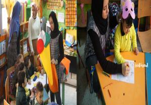 زيارة مدرسة أرض الإرشاد الإبتدائية بشبراخيت وتنظيم 5 ورش عمل استفاد منها 311 طالب وطالبه