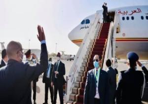 الرئيس السيسى يعود إلى أرض الوطن بعد زيارة سريعة للسودان