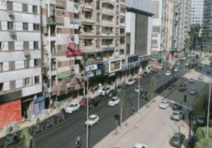 الجيزة ترصف محاور مرورية بجنوب وبولاق والعمرانية والعياط والبدرشين / صور