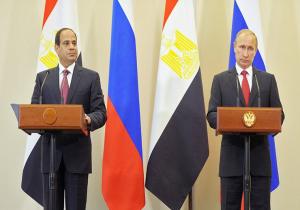 مذكرة تفاهم بين مصر وروسيا لإقامة أول محطة نووية لإنتاج الطاقة الكهربائية في مصر.