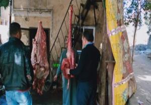 ضبط لحوم مذبوحة خارج السلخانة بالدقهلية.. والمحافظ يحيل الواقعة للنيابة
