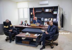 وزير الاستثمار الليبي على السعيدي يعقد اجتماع هام عبر منصة الزوم