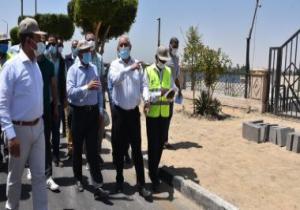 وزير التنمية المحلية يوجه بضغط الجدول الزمنى لتنفيذ تطوير طريق الكباش