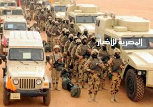 الجيش: مقتل 5 تكفيريين وبينهم قيادي بـ"بيت المقدس" والقبض على 16 مشتبه بهم في شمال سيناء