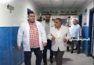 محافظ الدقهلية يصل شربين ضمن جولاته ويتفقد المستشفى المركزي | صور وفيديو
