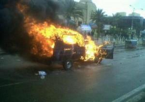 مصرع مواطن وإصابة شرطيين في انفجار عبوة ناسفة بكفر الشيخ