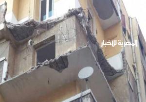 إصابة 6 مواطنين في انهيار بلكونة بعقار في روض الفرج