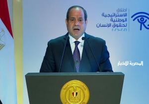 الرئيس السيسي: شراكة المجتمع المدني للدولة لا غنى عنها