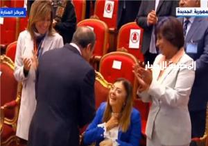 الرئيس السيسي يرحب بمشرف «القومي للإعاقة» خلال احتفالية «قادرون باختلاف»